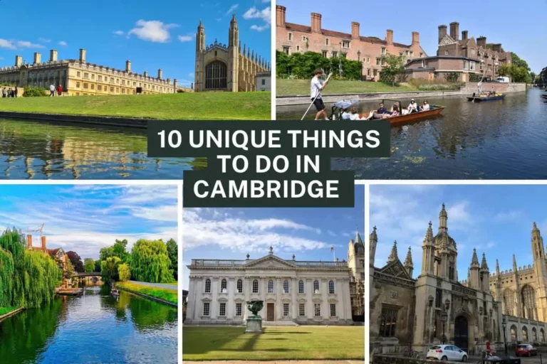 10 Unique and Unusual Things to Do in Cambridge UK in 2023 – Punting, Colleges, Architecture, Activities, and Nightlife